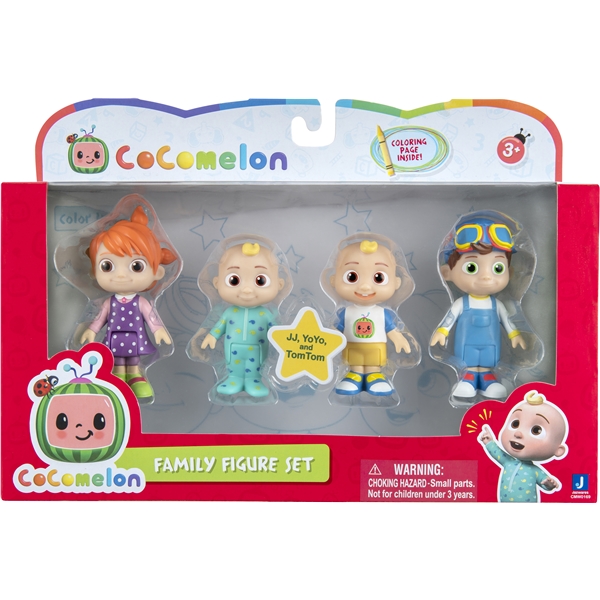 CoComelon Family Figure Pakke med 4 stk. (Billede 6 af 6)