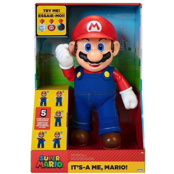 Super Mario Feature Figure It's-A-Me, Mario! (Billede 3 af 4)