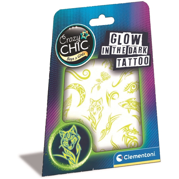 Crazy Chic Glow in the dark Tattoo (Billede 1 af 4)