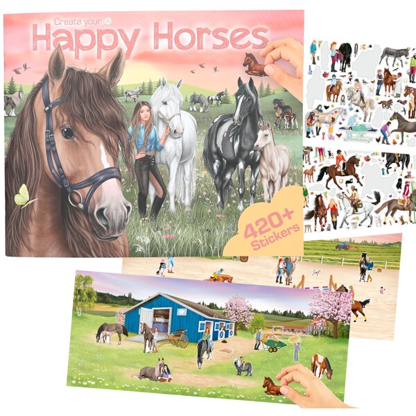 Create Your Happy Horses Kreativ Bog (Billede 2 af 4)