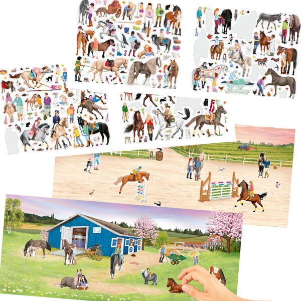 Create Your Happy Horses Kreativ Bog (Billede 3 af 4)