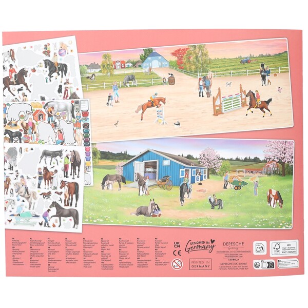 Create Your Happy Horses Kreativ Bog (Billede 4 af 4)