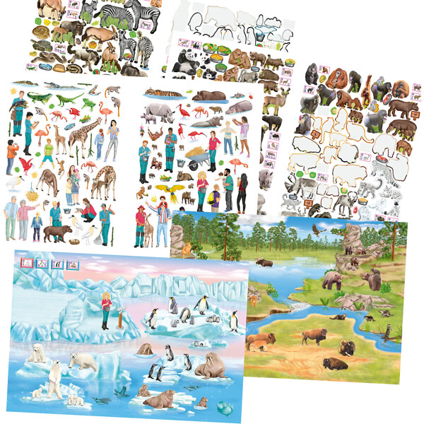 Create Your Zoo Kreativ Bog (Billede 2 af 3)