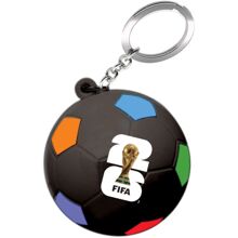 World Cup Stressbold Nøglering Sort