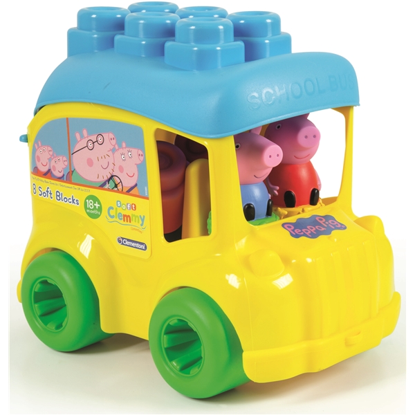 Soft Clemmy Peppa Pig Bus Bucket (Billede 2 af 4)