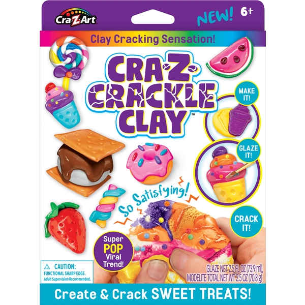 Crazart Crackle Clay Sweet Treats (Billede 1 af 6)