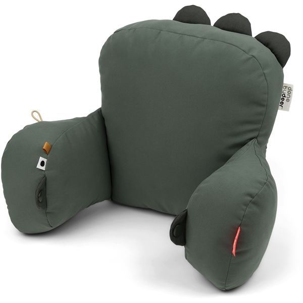 Done By Deer Pram Pillow Croco Green (Billede 1 af 3)