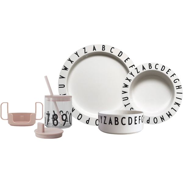 Design Letters Eat & Learn Starter Set Nude (Billede 1 af 2)