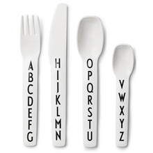 Design Letters Bestickset White