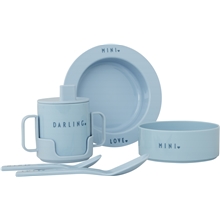 Design Letters Mini Favourite Starter Set Lyseblå
