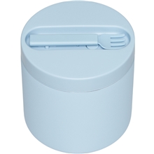 Lyseblå - Design Letters Thermo Lunch Box Stor