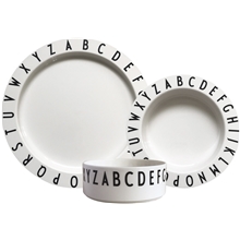 Design Letters Eat & Learn Plate Set (Tritan)