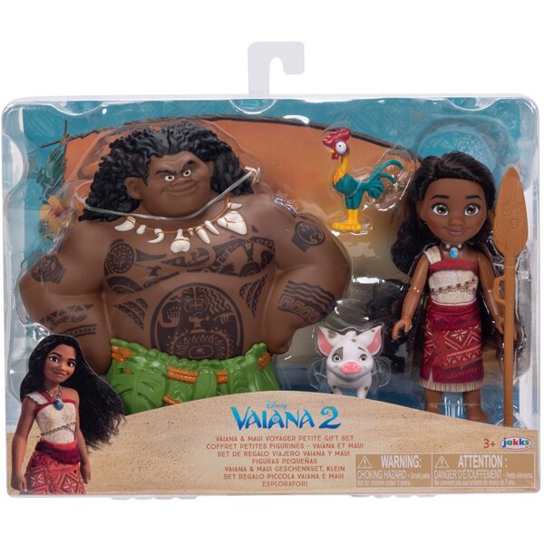 Disney Vaiana 2 Petite Dukke Maui & Vaiana (Billede 1 af 3)