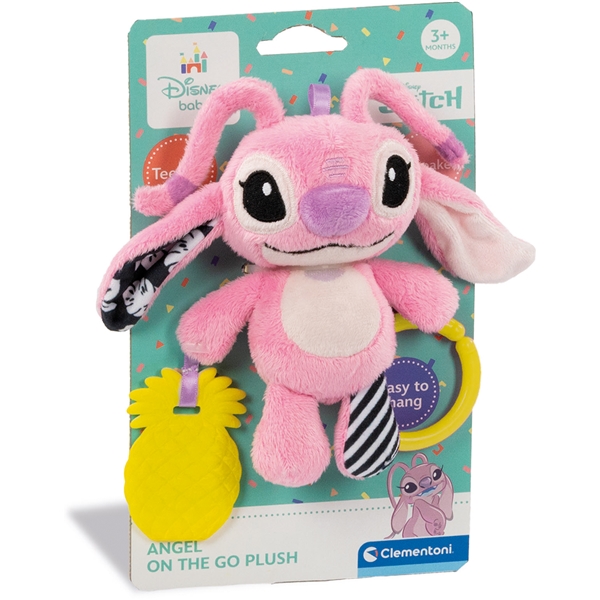 Disney Baby Stitch Blød Rangle Angel (Billede 1 af 4)