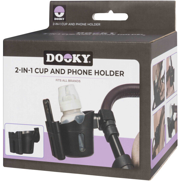 Dooky 2-i-1 Kopholder og Telefonholder (Billede 6 af 6)