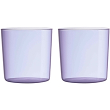 Purple - DL Kids Eco Drinking Glass Pakke med 2 stk.