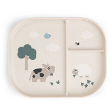 Done by Deer Foodie Ruminddelt Tallerken Tiny Farm Sand