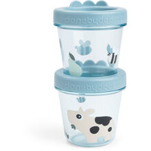 Done by Deer Baby madbeholder 2-pak Tiny Farm Blue