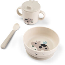 Done by Deer Foodie First Meal Set Tiny Farm Sand