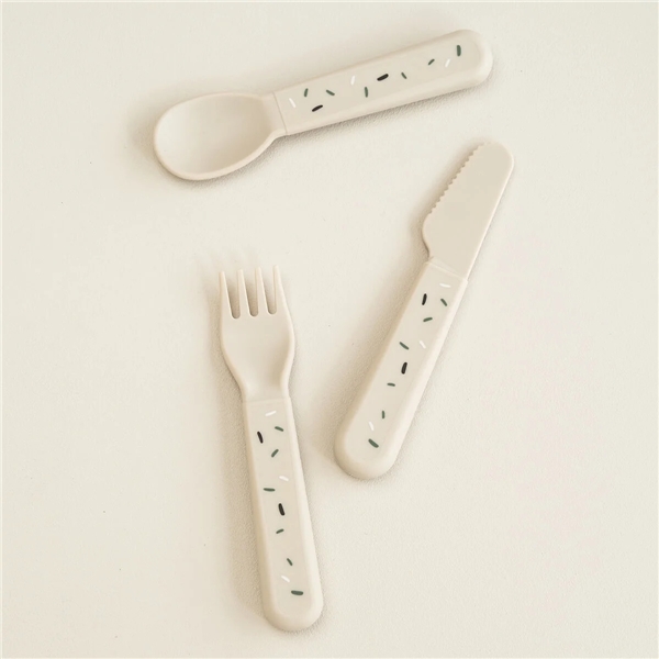 Done by Deer Foodie Cutlery Set Confetti (Billede 3 af 3)