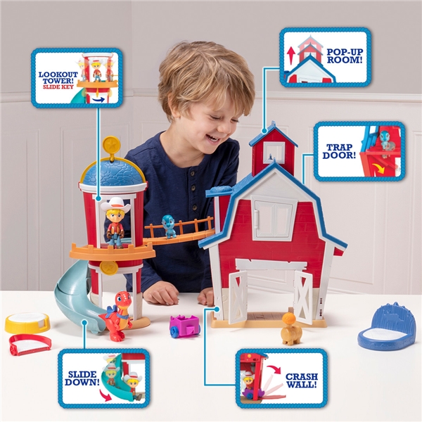 Dino Ranch Clubhouse Playset (Billede 7 af 8)