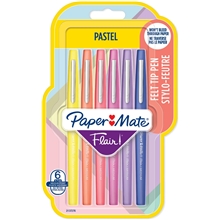 1  - PaperMate Flair Pastel Pakke med 6 stk.
