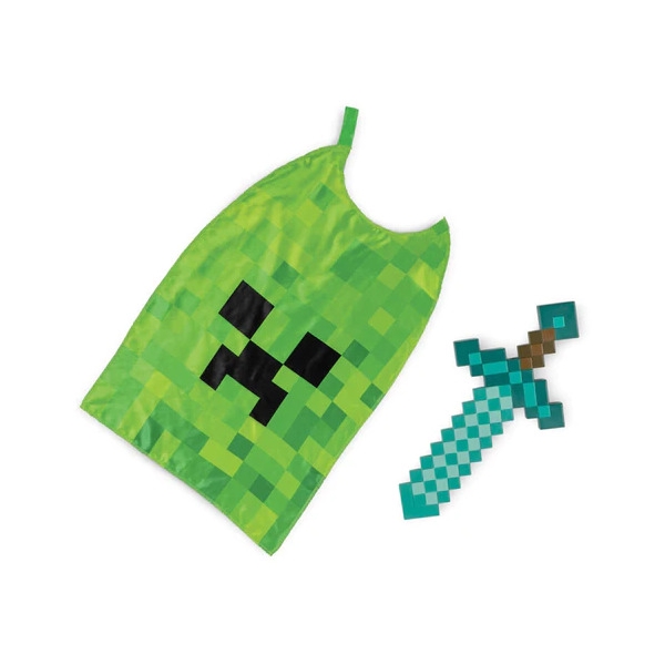 Disguise Minecraft Sword & Cape Set (Billede 1 af 2)