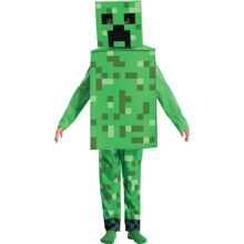 S - Forklædning Minecraft Kostume Creeper