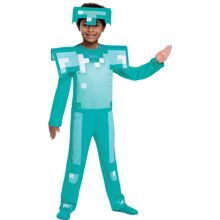 Beklædning Minecraft Kostume Diamant Rustning