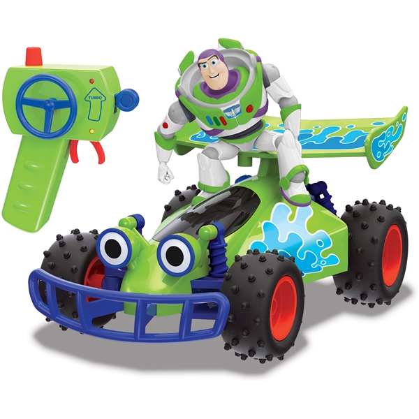 Toy Story Radiostyret Bil med Buzz (Billede 1 af 2)