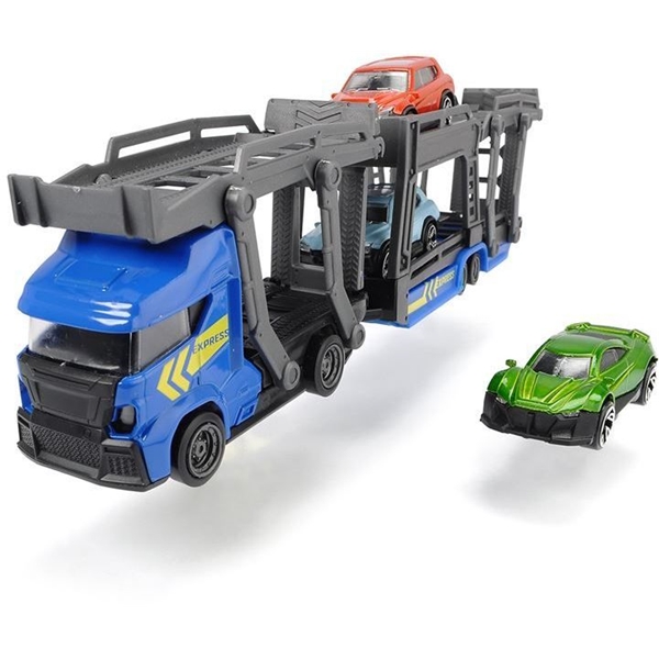 Dickie Toys Car Carrier Blå (Billede 1 af 2)