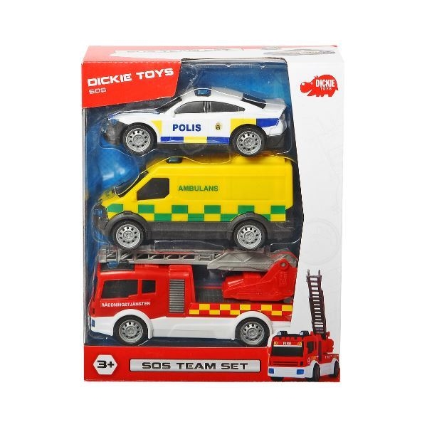 Dickie Toys Swedish SOS Team Set (Billede 2 af 2)