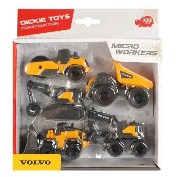 Dickie Toys Volvo Construction Pakke med 5 stk. (Billede 2 af 2)
