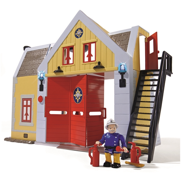 Fireman Sam Brandstation (Billede 1 af 4)