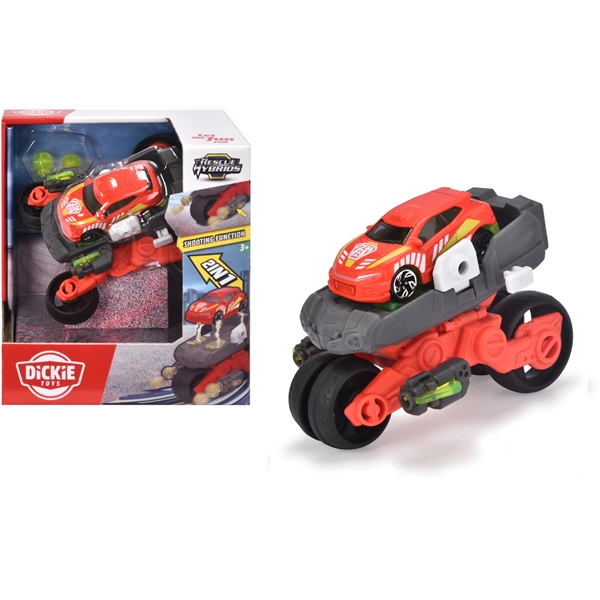 Dickie Toys Rescue Hybrids Dronemotorcykel Robot (Billede 5 af 5)