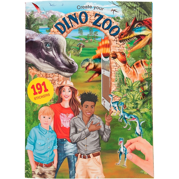 Creative Studio Dino Zoo Kreativ Bog (Billede 1 af 2)