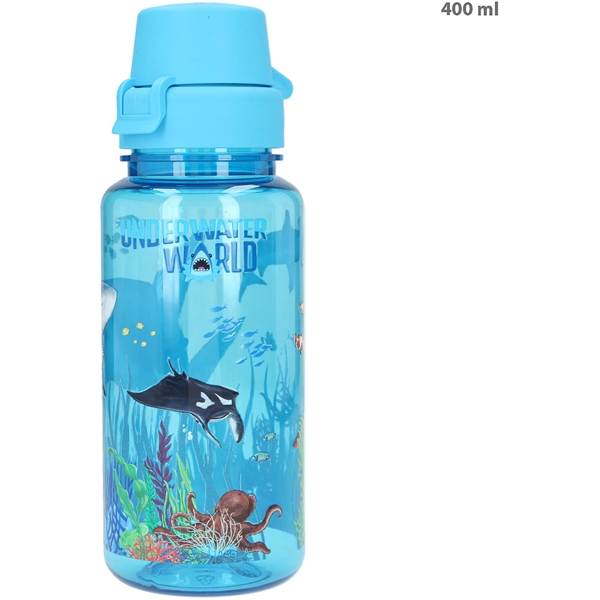 Dino World Underwater Drikkeflaske 400 ml (Billede 1 af 4)