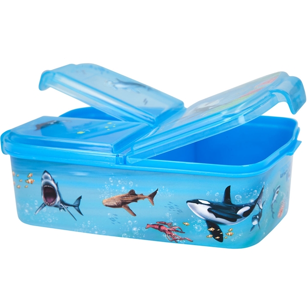 Dino World Underwater Madkasse med 3 Rum (Billede 3 af 4)