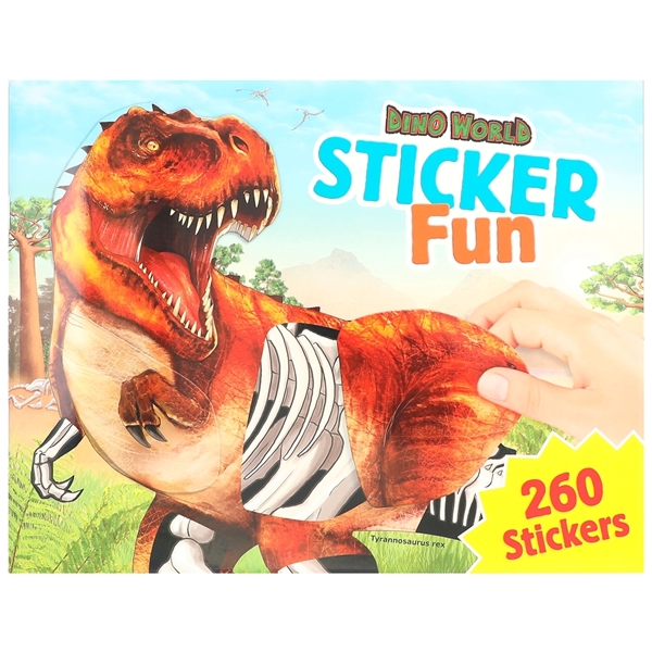 Dino World Sticker Fun Bog (Billede 1 af 6)