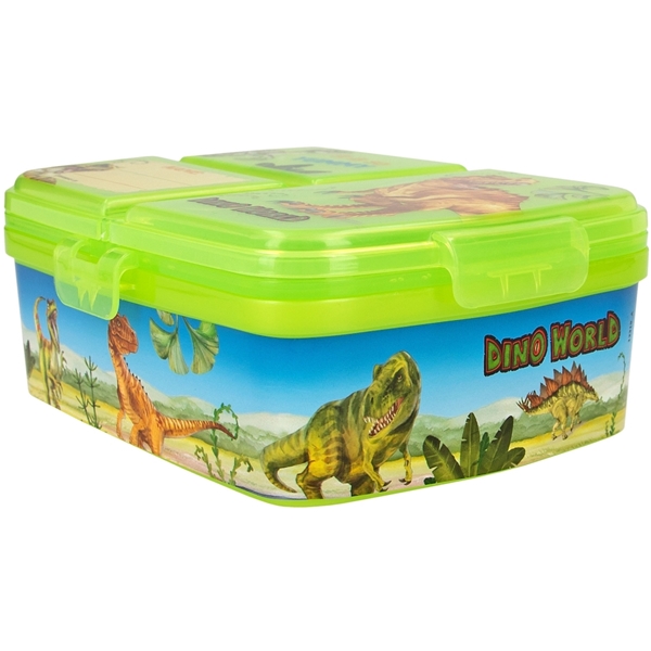 Dino World Madkasse m. 3 Rum (Billede 2 af 6)