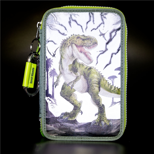 Dino World Trippel penalhus REFLECTOR (Billede 2 af 6)