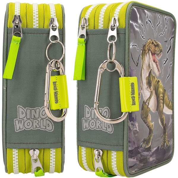Dino World Trippel penalhus REFLECTOR (Billede 6 af 6)