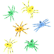 Adventure World Glow in the Dark EDDERKOP