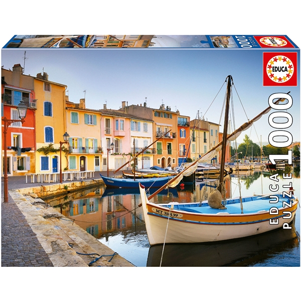 Educa Puslespil 1000 Brikker Harbour In Martigues (Billede 1 af 3)