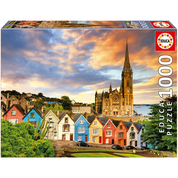 Educa Puslespil 1000 Brikker Cobh Katedral (Billede 1 af 3)