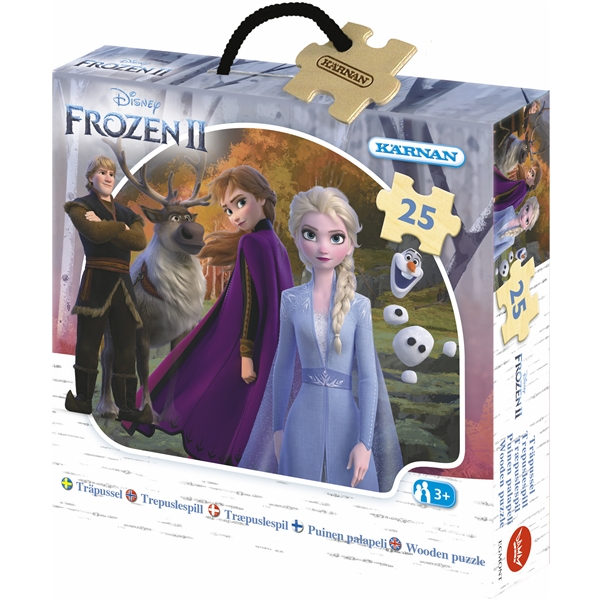 Puslespil i Æske 25 Brikker Frozen Frost (Billede 1 af 2)