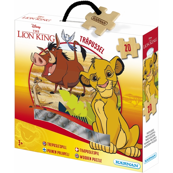Æskepulsespil Disney Løvernes Konge 20 Brikker