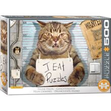 Puslespil 500 Brikker Felony Cat