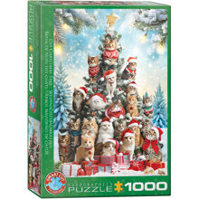 Puslespil 1000 brikker Tree Cats (Smart Cut)