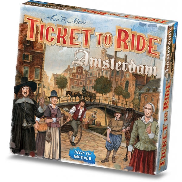 Ticket To Ride Amsterdam (Billede 1 af 2)